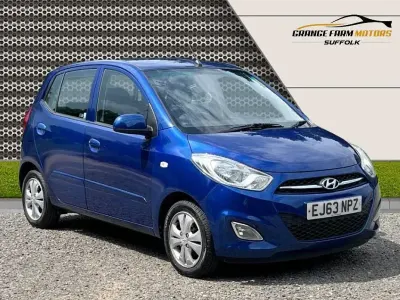 Used Hyundai i10 Active 83 HP (61 kW) 2013 Blue Hatchback