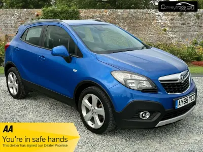 Used Vauxhall Mokka S 140 HP (102 kW) 2015 Blue SUV