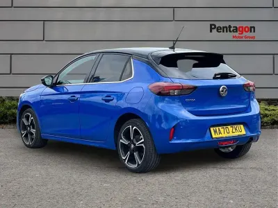 Used Vauxhall Corsa Elite 99 HP (72 kW) 2020 Blue Hatchback