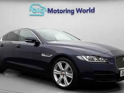 Used Jaguar XE Portfolio 250 HP (183 kW) 2018 Blue Sedan