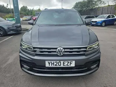 Used VW Tiguan R-line 150 HP (110 kW) 2020 Indium grey SUV
