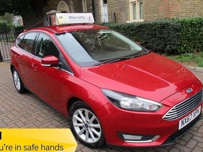 Used Ford Focus Titanium 2017 Metallic burgundy Hatchback