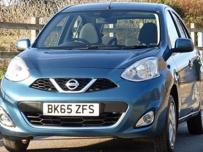 Used Nissan Micra Acenta 2015 Blue Hatchback