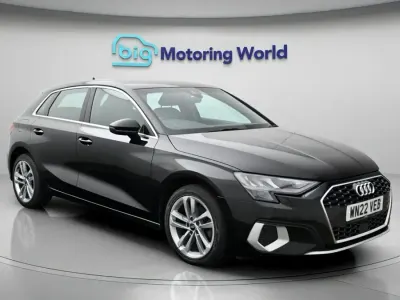 Used Audi A3 Sportback Sport 2022 Black Hatchback