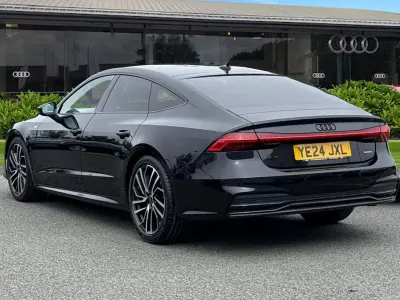 Used Audi A7 Black Edition 265 HP (194 kW) 2024 Black Sedan