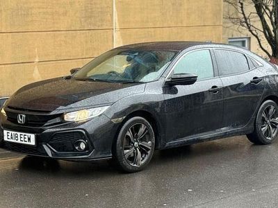 Black Used 2018 Honda Civic EX Hatchback | £9,495 (Fair price)