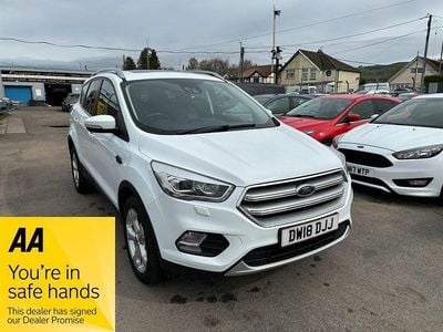 Usado Ford Kuga Titanium X 150 HP (110 kW) 2018 Branco SUV