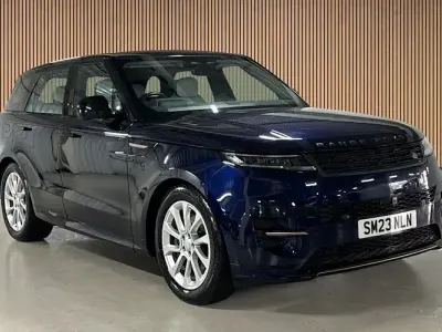 Used Land Rover Range Rover Sport SE Dynamic 441 HP (324 kW) 2023 Portofino blue SUV