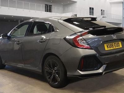 Used Honda Civic EX 120 HP (88 kW) 2018 Polished metal grey Hatchback