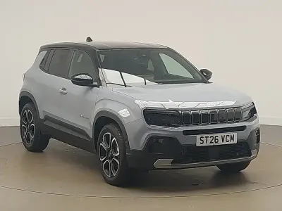New Jeep Avenger Summit 100 HP (73 kW) 2026 Bicolour solid  storm grey with volcano roof SUV