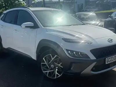 Gebraucht Hyundai Kona Ultimate 141 PS (103 kW) 2022 Weiß SUV