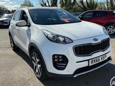 Used Kia Sportage GT-Line 174 HP (127 kW) 2016 White SUV