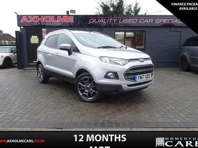 Silver Used 2017 Ford Ecosport Titanium SUV | £5,495 (Fair price)