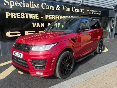 Used Land Rover Range Rover Autobiography Dynamic 275 HP (202 kW) 2015 Red SUV