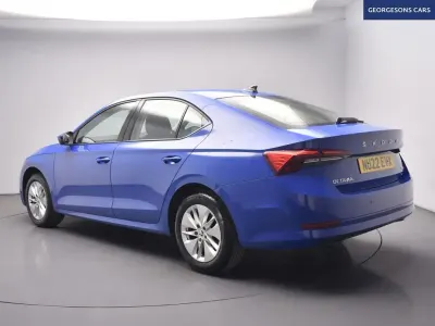 Used Skoda Octavia SE 110 HP (80 kW) 2022 Blue Hatchback