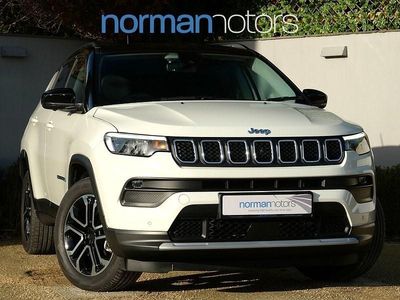 White/black Used 2023 Jeep Compass Limited SUV | £19,995 (Fair price)