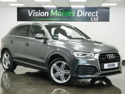 Used Audi Q3 S-line plus 150 HP (110 kW) 2015 Grey SUV