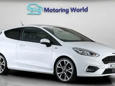 Used Ford Fiesta ST-Line X 125 HP (91 kW) 2020 White Hatchback