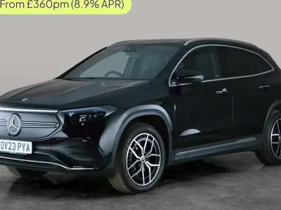 Begagnad Mercedes EQA300 AMG line 167 kW (228 HK) 2023 Svart SUV