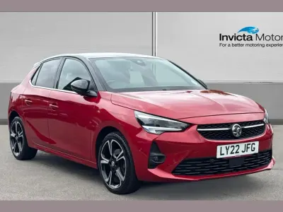 Used Vauxhall Corsa Ultimate 130 HP (95 kW) 2022 Hot red premium Hatchback