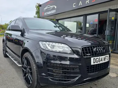 Used Audi Q7 S-Line 245 HP (180 kW) 2014 Black SUV