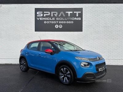 Used Citroën C3 Feel 2017 Blue Hatchback