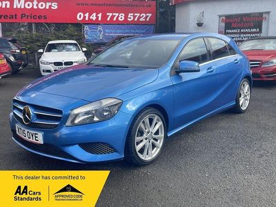 Used Mercedes A180 SE 2015 Blue Hatchback