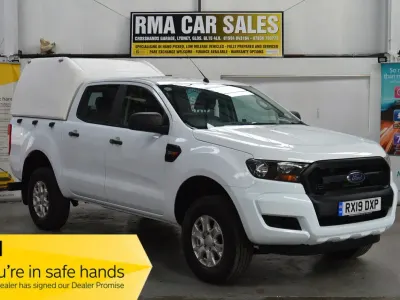 Used Ford Ranger XL 160 HP (117 kW) 2019 White Pickup