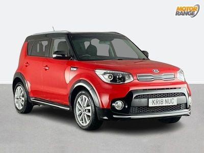 Used Kia Soul 136 HP (100 kW) 2018 Red SUV