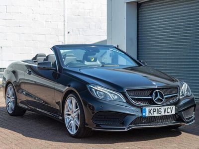 used Mercedes E220 CLASSE E 2.1AMG LINE EDITION CABRIOLET G-TRONIC+ EUR DIESEL FROM 2016 FROM BRAINTREE (CM7 3BH) | SPOTICAR