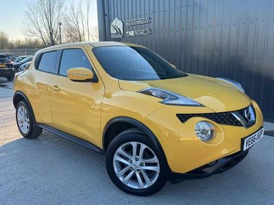 Used Nissan Juke N-Connecta 110 HP (80 kW) 2016 Yellow SUV