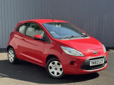 Used Ford Ka S 69 HP (50 kW) 2013 Red Hatchback