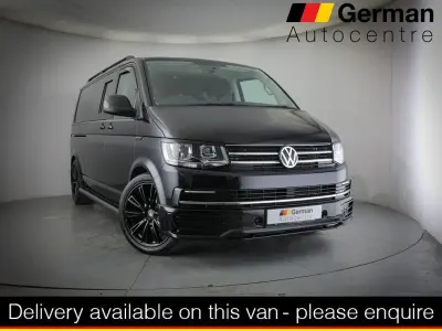 Used VW Transporter SE 150 HP (110 kW) 2019 Black Van