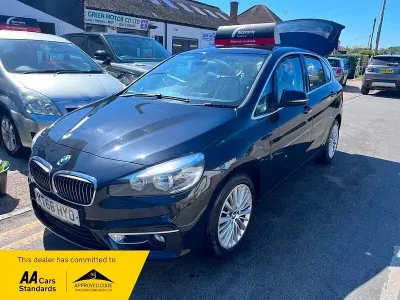 Used BMW 218 Luxury Line 2016 Black Hatchback