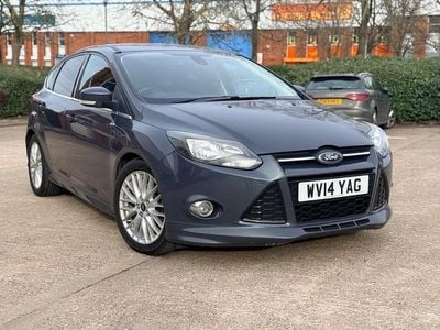 Used Ford Focus Zetec 163 HP (119 kW) 2014 Grey Hatchback