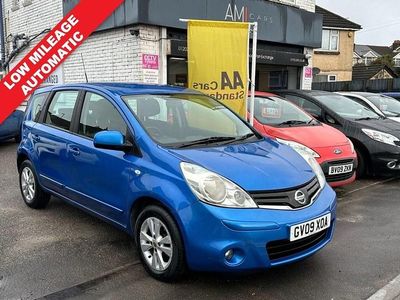 Used Nissan Note Acenta 110 HP (80 kW) 2009 Blue Hatchback