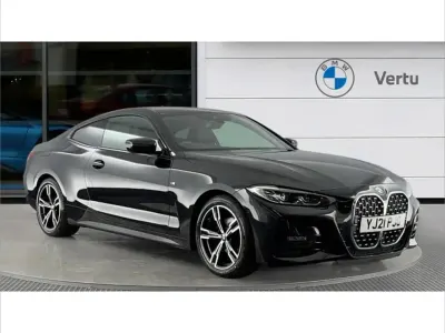 Usado BMW 420 M Sport 184 HP (135 kW) 2021 Preto Coupé