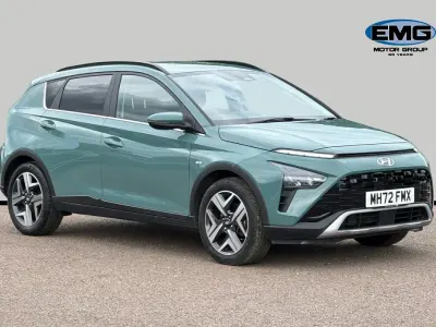 Begagnad Hyundai Bayon Premium 100 HK (73 kW) 2023 Grön SUV