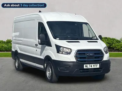 Used Ford E-Transit 135 kW (184 HP) 2024 White Van