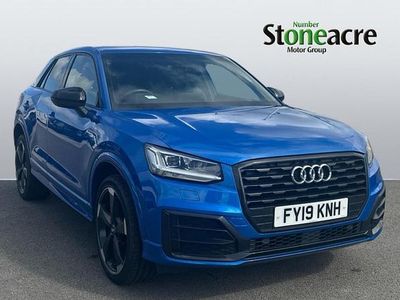 Used Audi Q2 Black Edition 150 HP (110 kW) 2019 Blue SUV