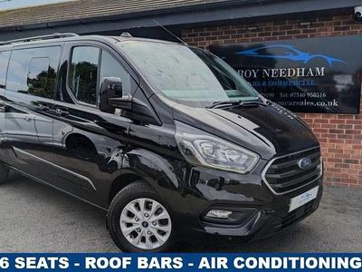 Used Ford Transit Custom Limited 130 HP (95 kW) 2021 Black Van
