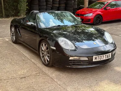 Used Porsche Boxster 295 HP (216 kW) 2007 Black Cabriolet