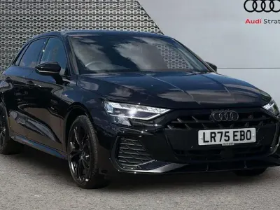 Used Audi A3 Sportback e-tron Black Edition 204 HP (150 kW) 2025 Black Hatchback