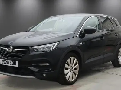 Used Vauxhall Grandland X Elite 130 HP (95 kW) 2020 Black SUV