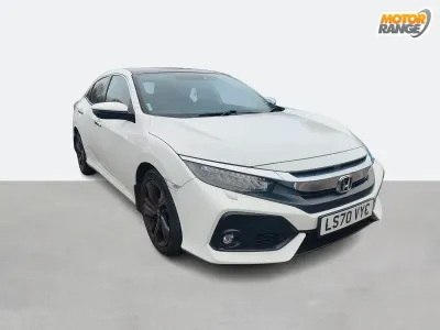 Używany Honda Civic Prestige 182 KM (133 kW) 2020 Biały Hatchback