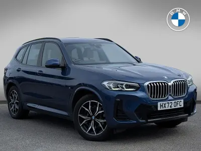 Second-hand BMW X3 M Sport 282 CP (207 kW) 2022 Albastru SUV