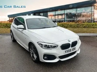 Used BMW 116 M Sport 116 HP (85 kW) 2018 White Hatchback