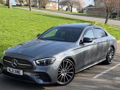 Used Mercedes E220 AMG line 2021 Grey Sedan