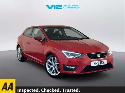 Second-hand Seat Leon FR 150 CP (110 kW) 2017 Roșu Coupe