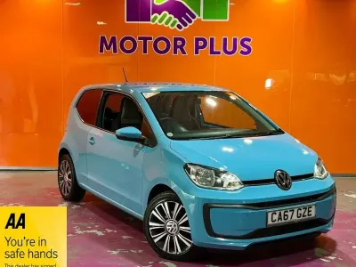 Used VW up! move up! 60 HP (44 kW) 2017 Blue Hatchback